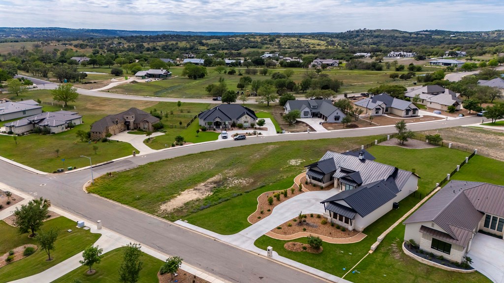 1024 Pinnacle View Drive Kerrville, TX 78028 - Photo 11 of 19 an aerial view of a house with a garden