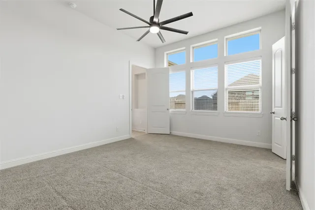 a view of a walk in closet