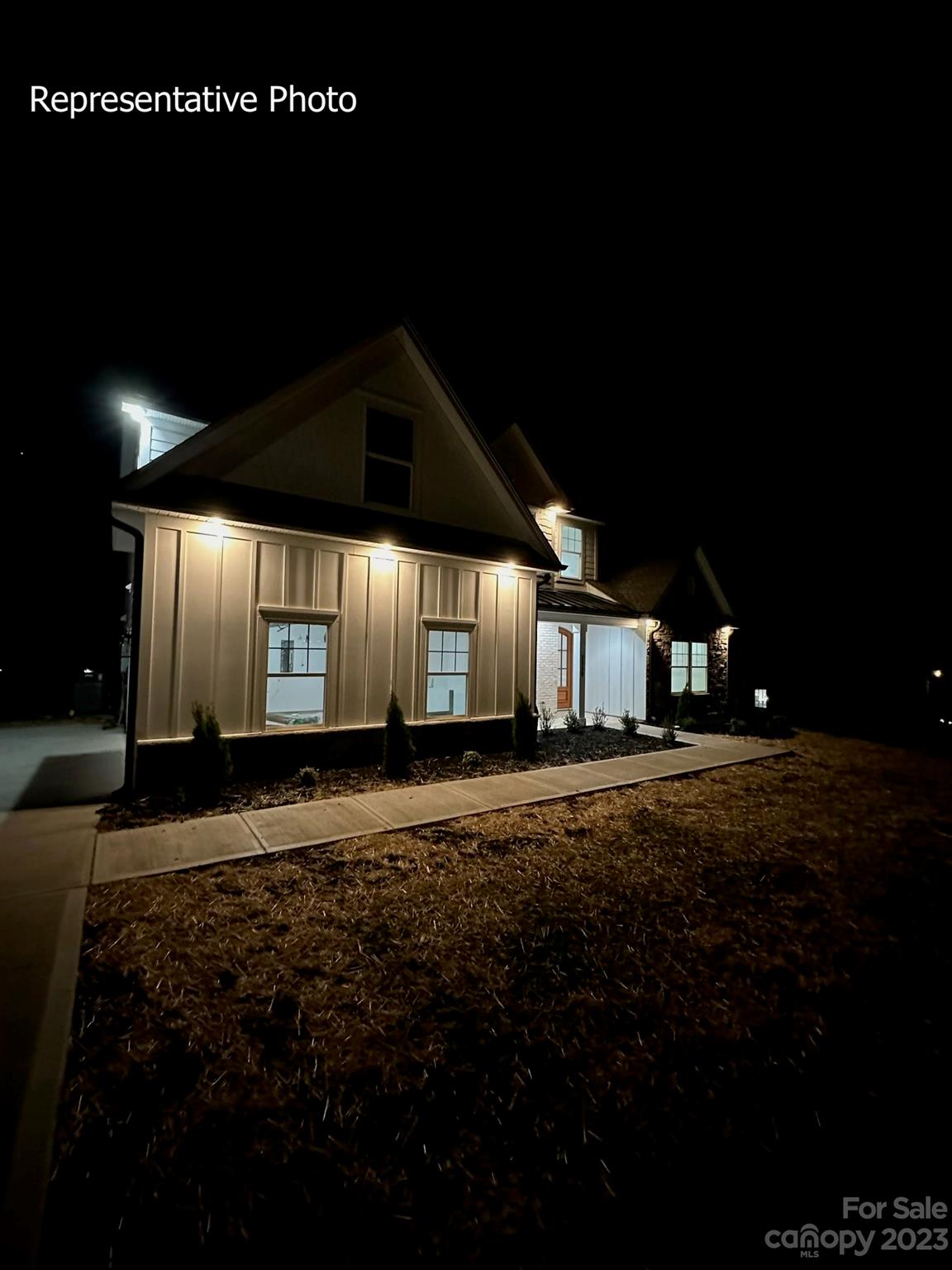 2432 Lakeview Circle Matthews, NC 28105 - Photo 20 of 20 a front view of a house with a yard