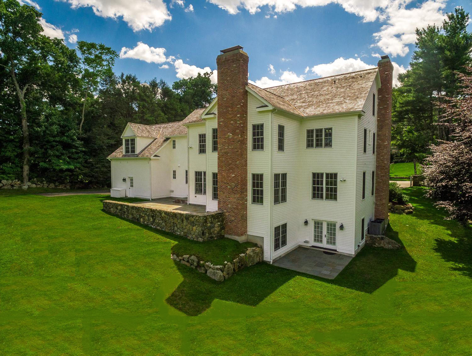 92 White Oak Shade Road New Canaan, CT 06840 - Photo 33 of 35 a view of a house with backyard