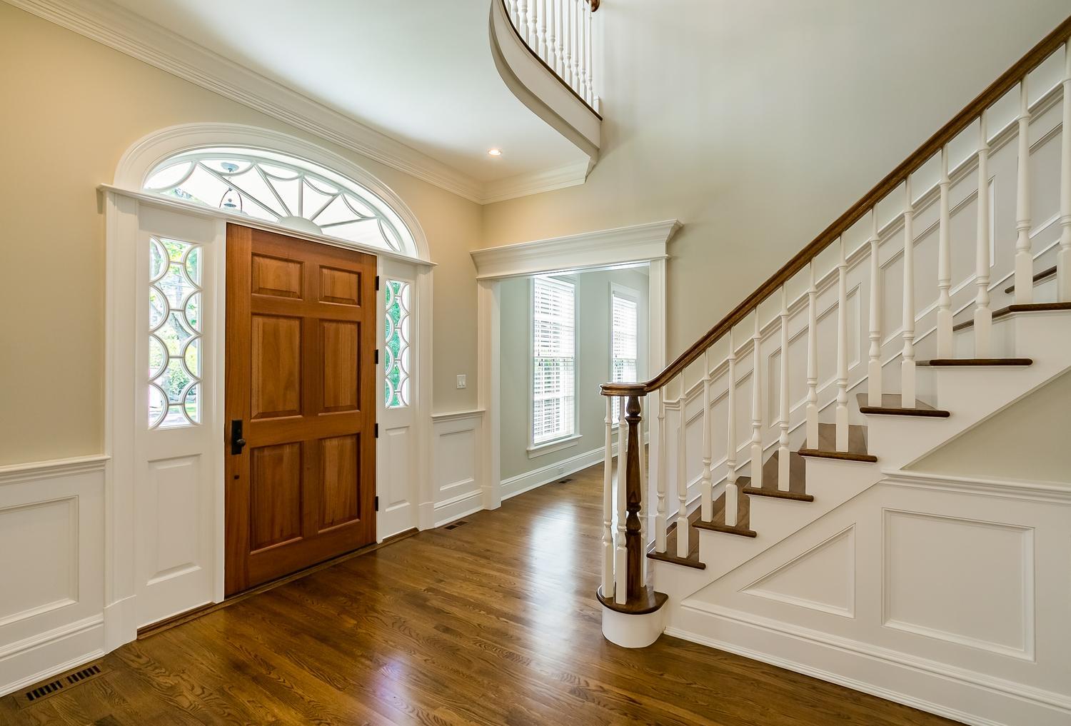 92 White Oak Shade Road New Canaan, CT 06840 - Photo 5 of 35 a view of an entryway with wooden floor