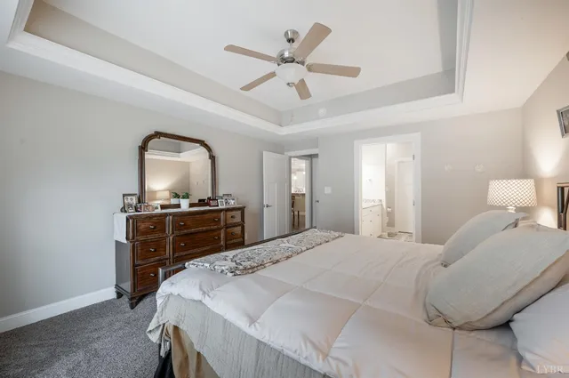 a bathroom with a shower and a toilet