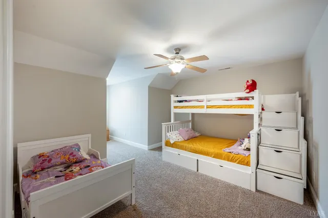a view of bedroom with window