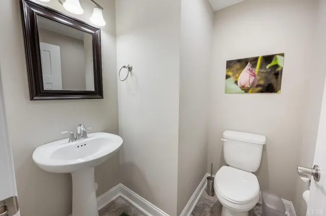 a picture of a bench in front of door