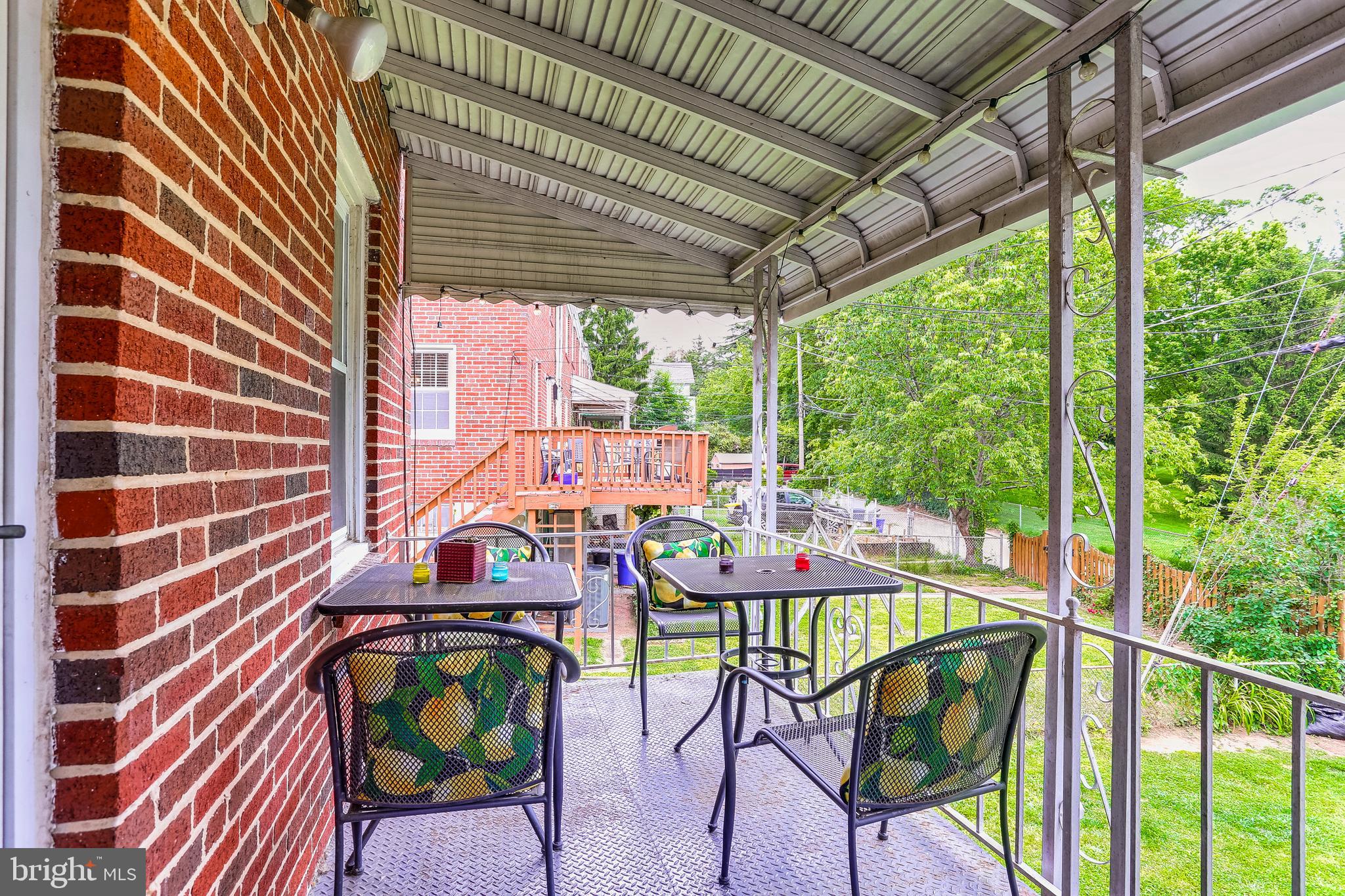 173 Cherrydell Road Baltimore, MD 21228 - Photo 26 of 29 Rear Deck off Kitchen