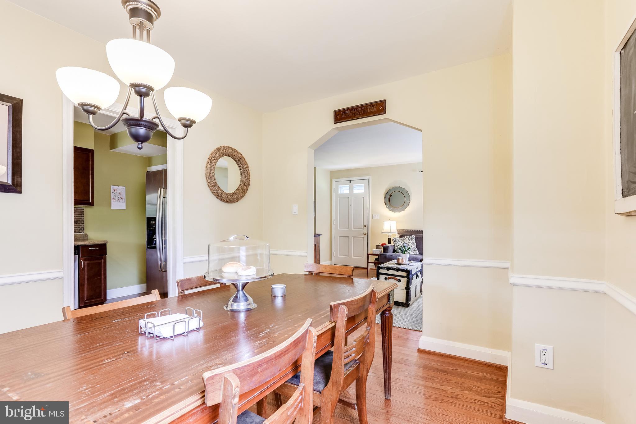 173 Cherrydell Road Baltimore, MD 21228 - Photo 8 of 29 Dining Room & Living Room