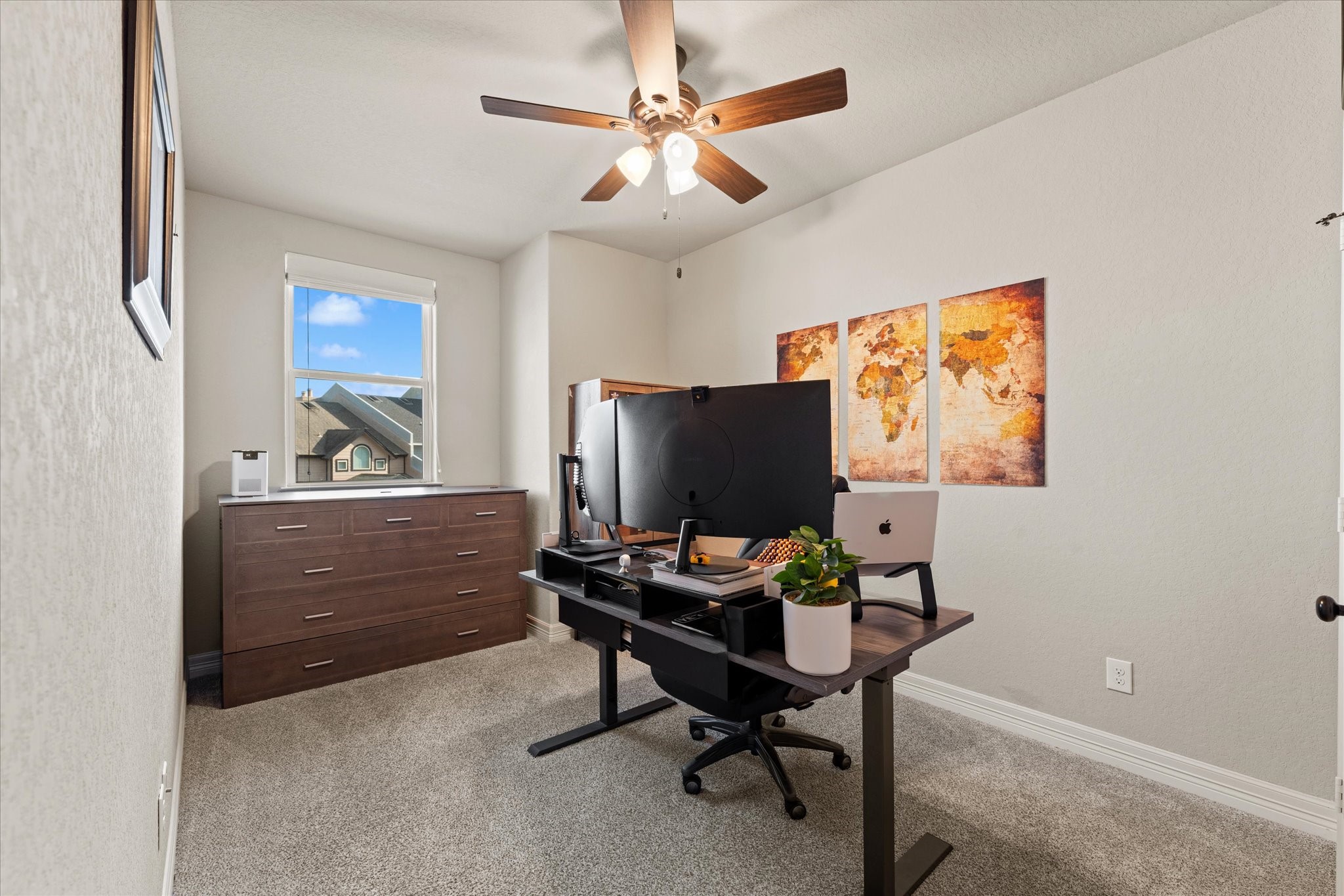 226 Capetown Conroe, TX 77356 - Photo 19 of 36 a workspace with furniture and a window