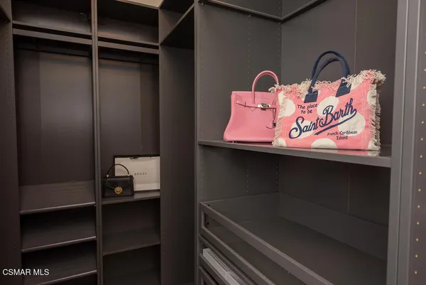 a close view of dresser