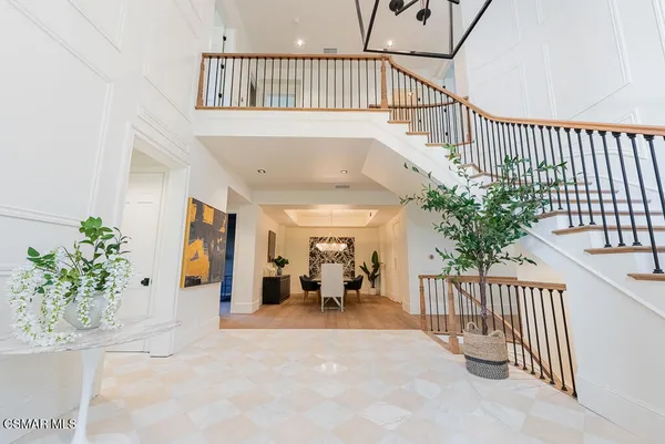 a view of entryway and hall