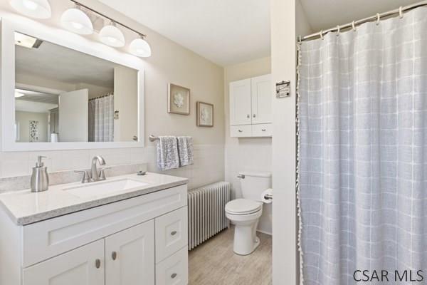66 Gdula Street Windber, PA 15963 - Photo 13 of 23 a bathroom with a toilet a sink and a mirror