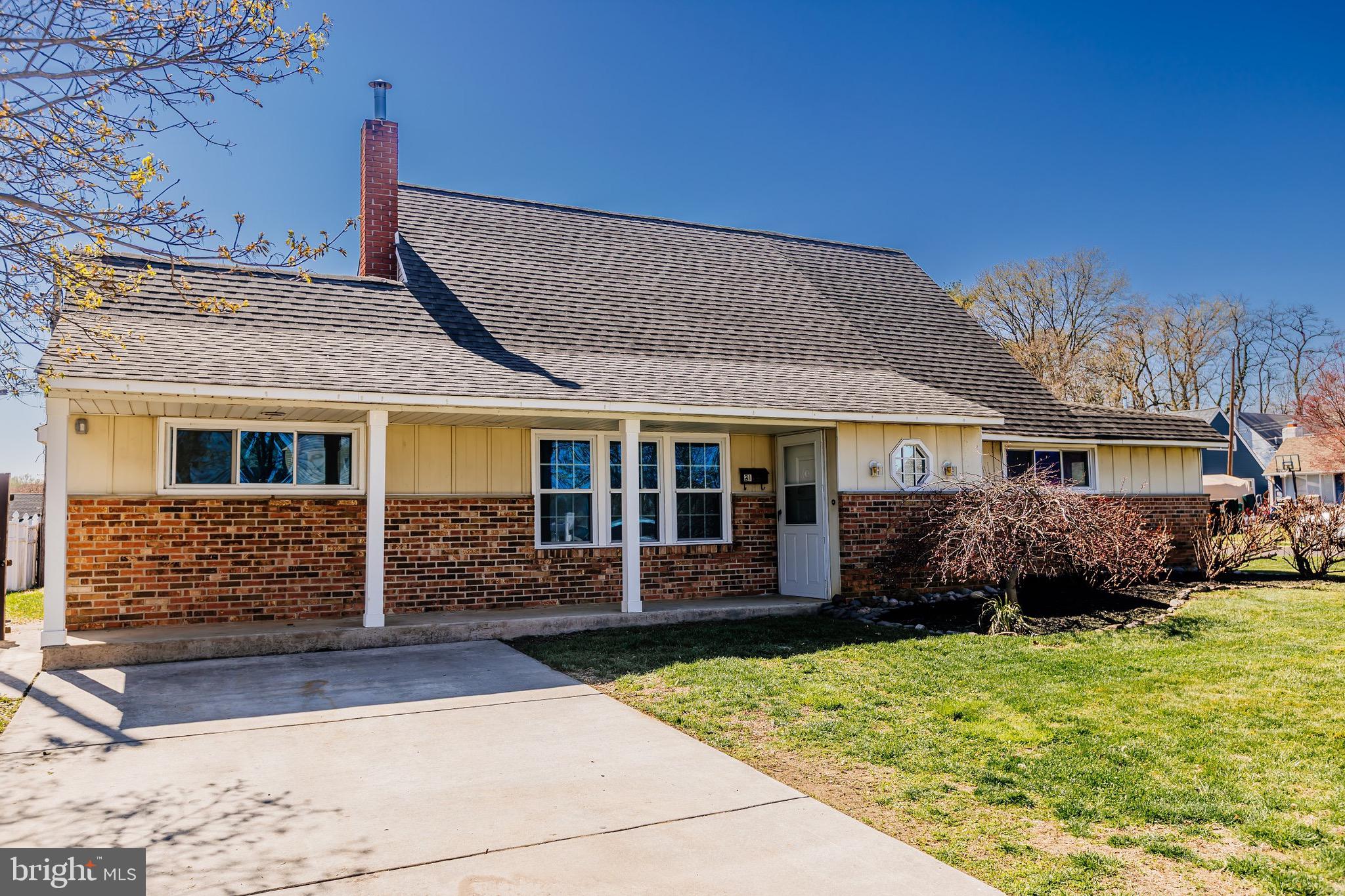 21 Velvet Lane Levittown, PA 19054 - Photo 1 of 47 a front view of a house with a yard