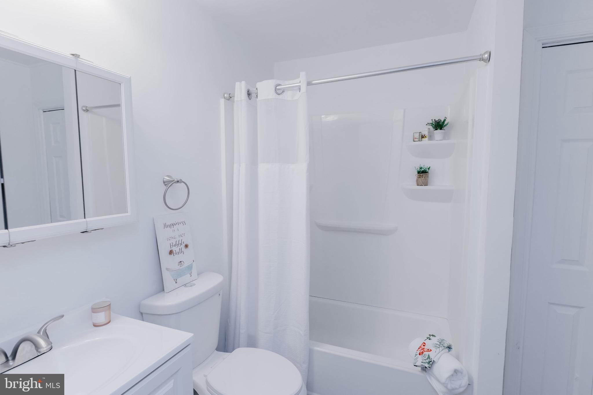 21 Velvet Lane Levittown, PA 19054 - Photo 23 of 47 a bathroom with a sink toilet and shower