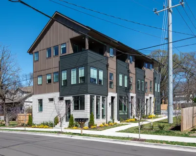 a front view of a house with a porch