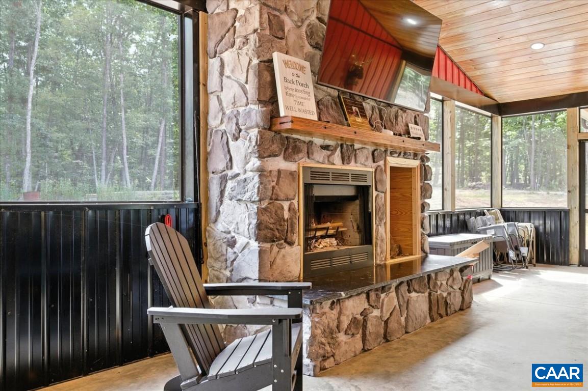 1568 Bent Creek Road Concord, VA 24538 - Photo 38 of 75 a view of an outdoor space with seating area
