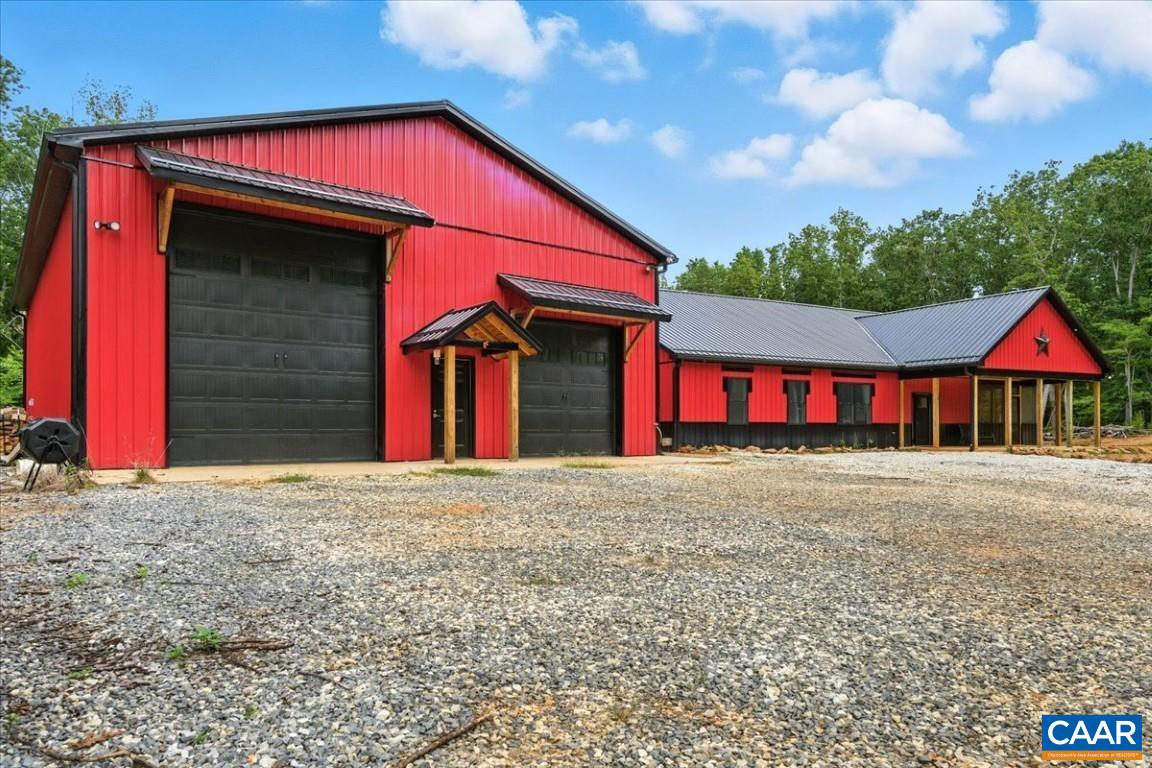 1568 Bent Creek Road Concord, VA 24538 - Photo 5 of 75 a view of pool with red and white house
