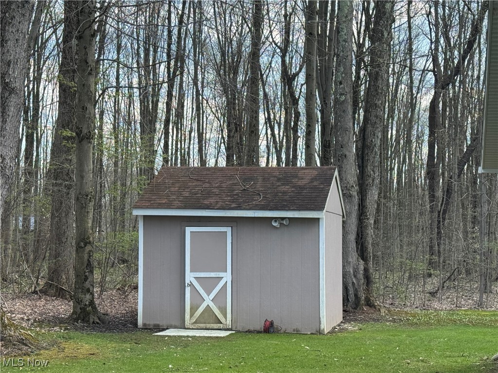 5880 Schramling Road Pierpont, OH 44082 - Photo 25 of 49 View of shed