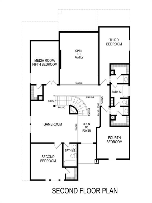 1940 Harmony Pne Way Mesquite, TX 75181 - Photo 30 of 30 Second Floor Plan