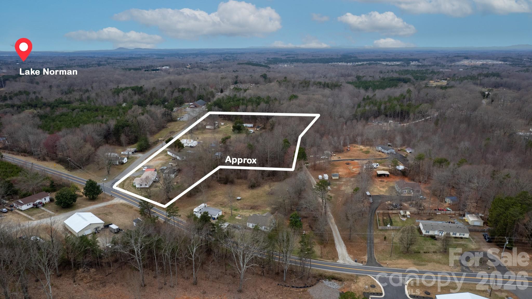 116 Lipe Road Troutman, NC 28166 - Photo 2 of 11 an aerial view of a house