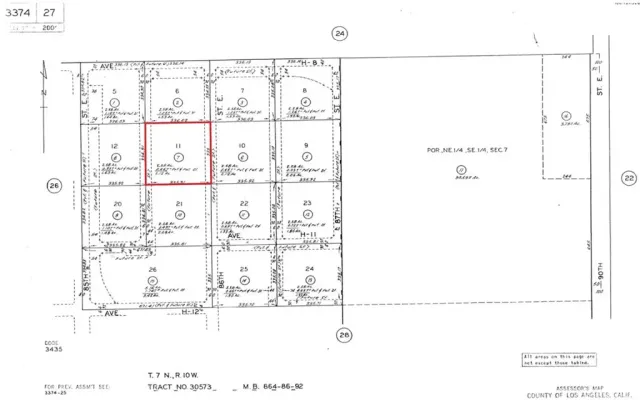 $15,000 | 0 East Avenue I, Lancaster, CA 93534