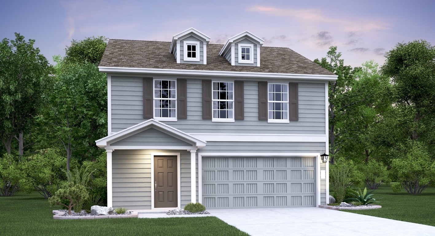 152 Amber Glen Maxwell, TX 78656 - Photo 1 of 1 a front view of a house with a yard and garage