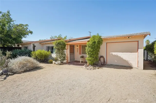 front view of a house with a outdoor space