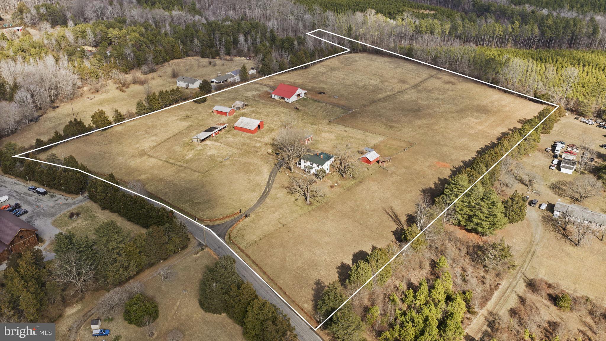 1815 Country Road Beaverdam, VA 23015 - Photo 2 of 98 Aerial farm shot #2