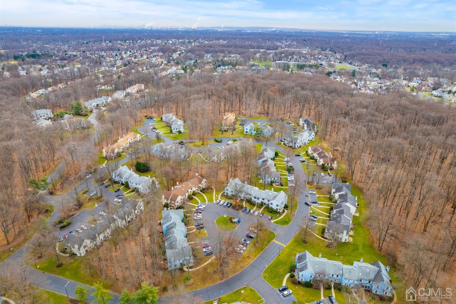 3708 Cricket Circle Edison, NJ 08820 - Photo 39 of 40 a view of a lake with a mountain in the background