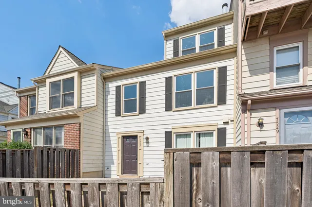 a front view of a house with a window