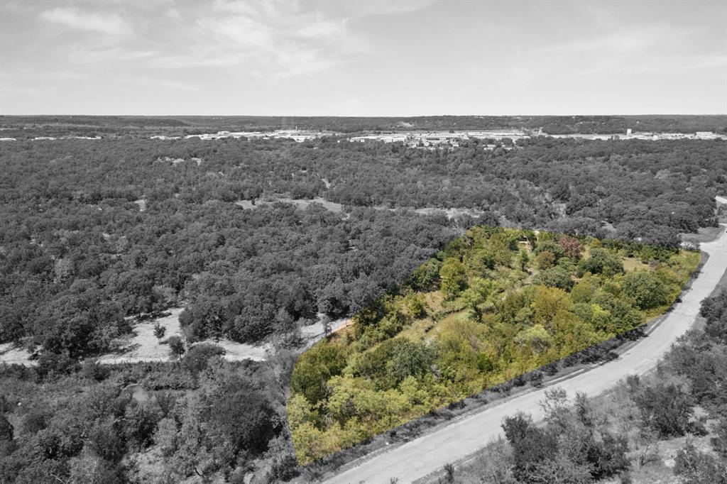 an aerial view of forest