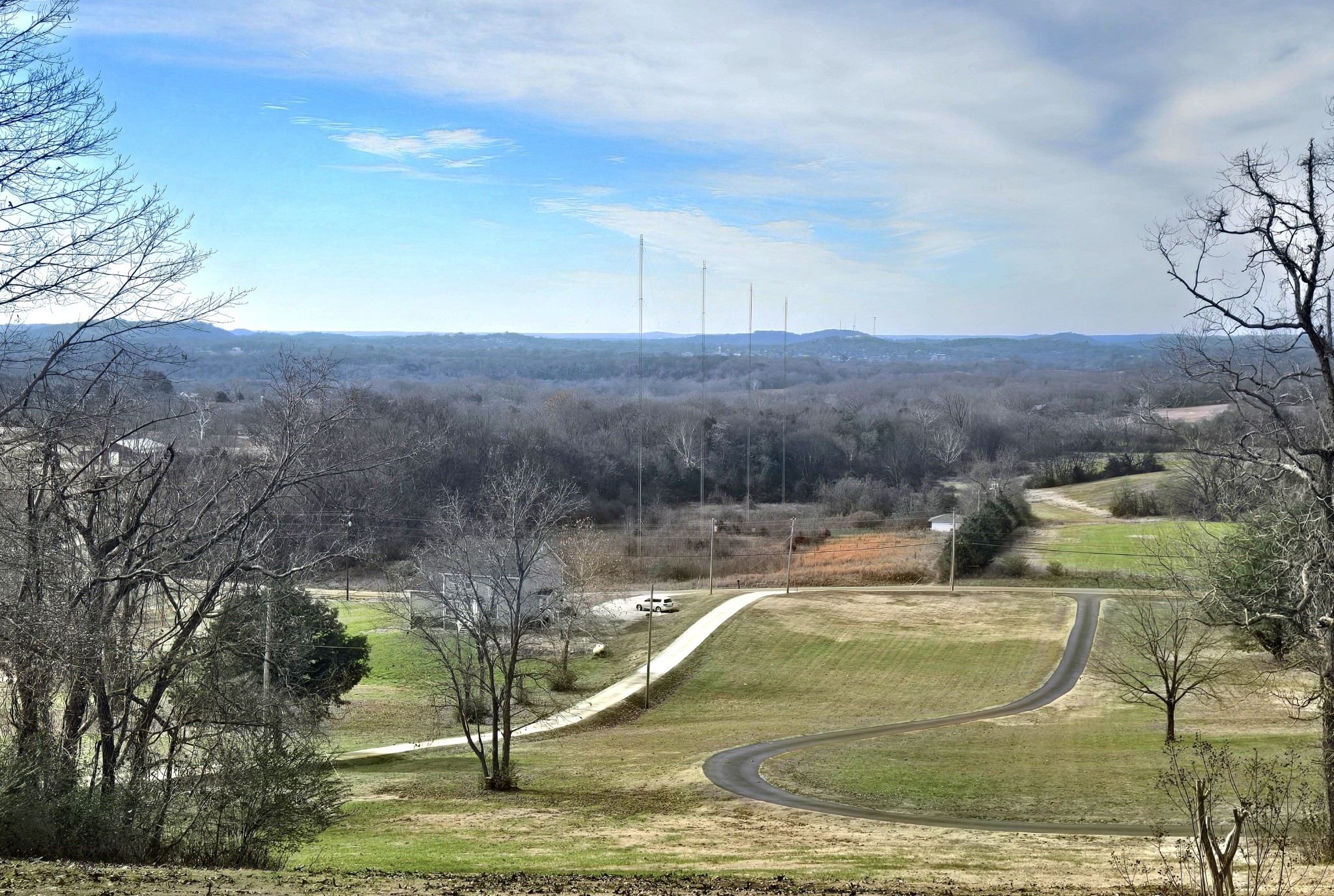 881 Mt Olivet Road Columbia, TN 38401 - Photo 11 of 68 a view of a swimming pool with trees in the background