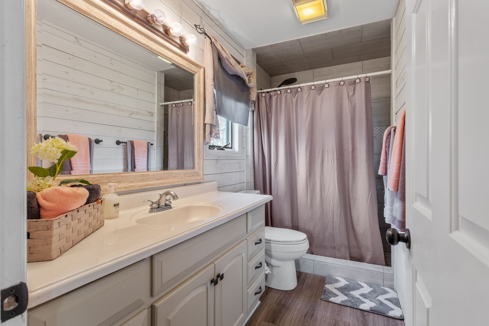 881 Mt Olivet Road Columbia, TN 38401 - Photo 34 of 68 a bathroom with a sink toilet and shower