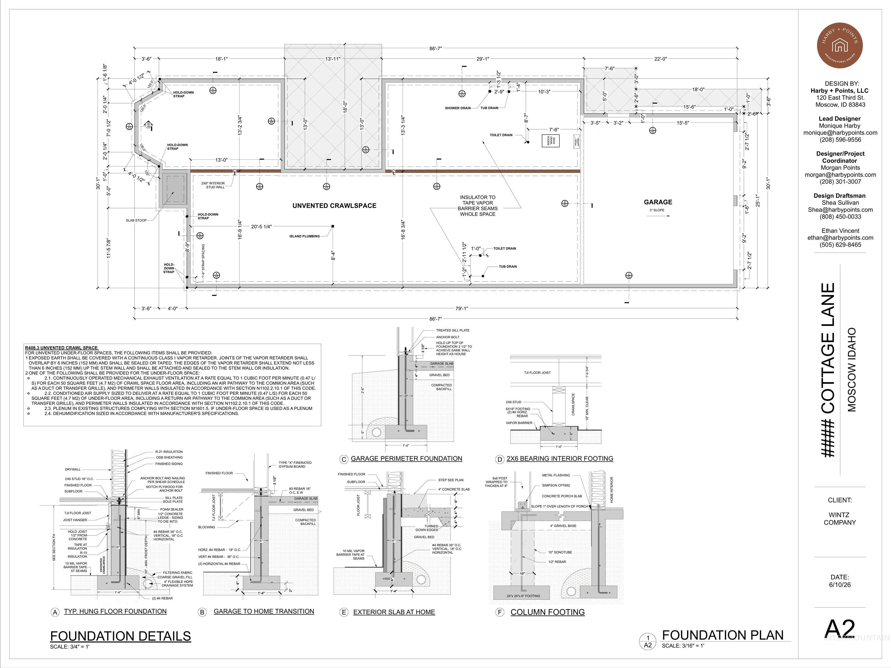 1463 Cottage Lane Moscow, ID 83843 - Photo 21 of 23 Floor plan