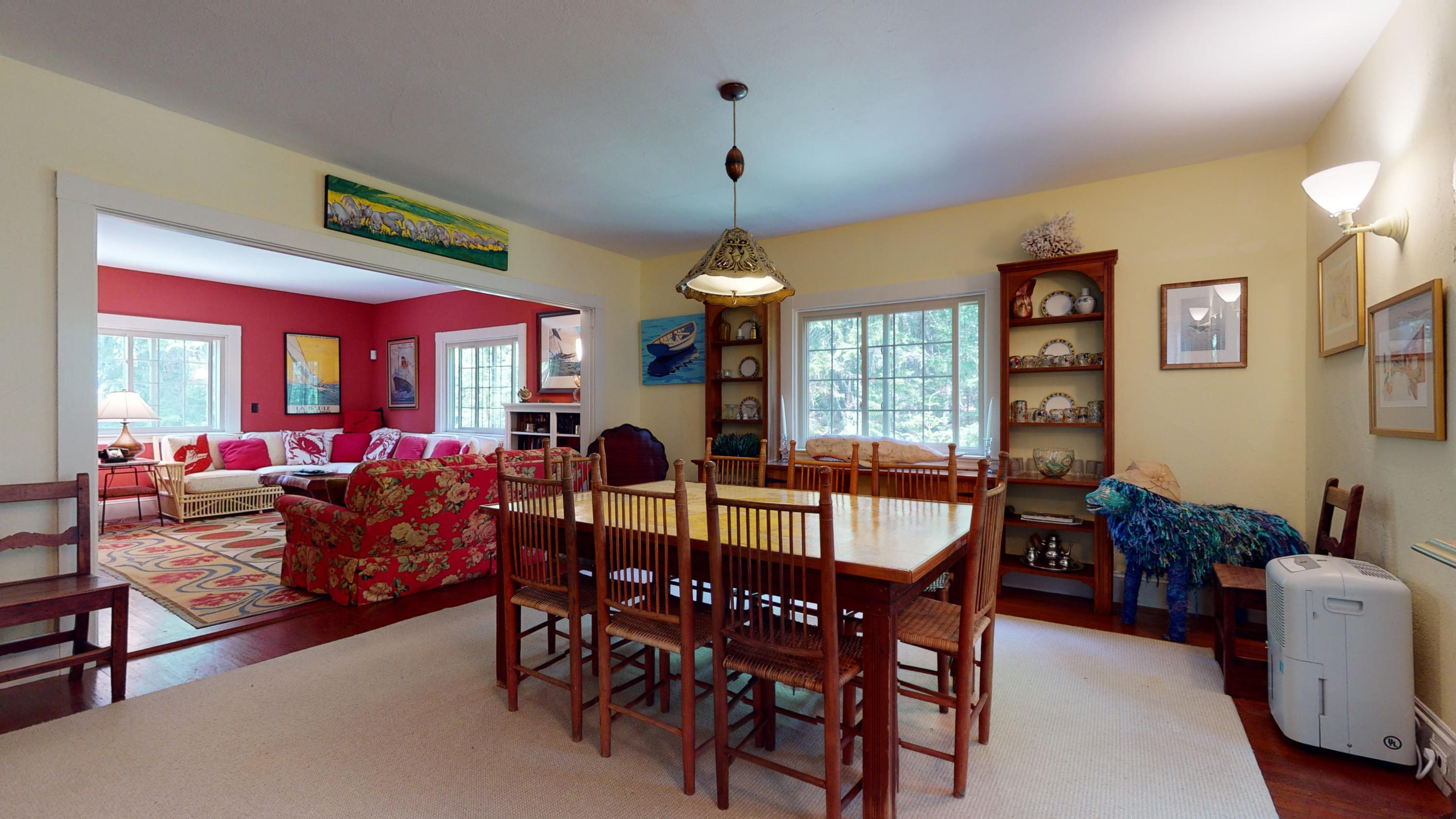 16 Harborside Road Northeast Harbor, ME 04662 - Photo 8 of 32 Family room opens to dining room