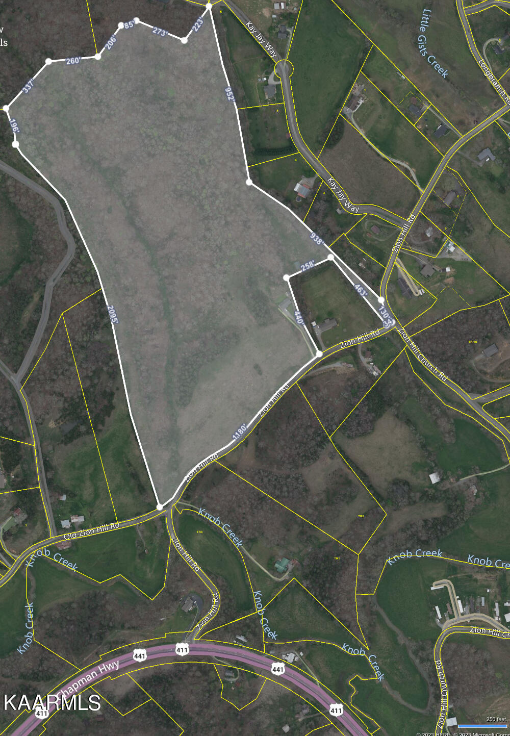 340 Zion Hill Road Seymour, TN 37865 - Photo 8 of 60 SATELLITE IMAGE