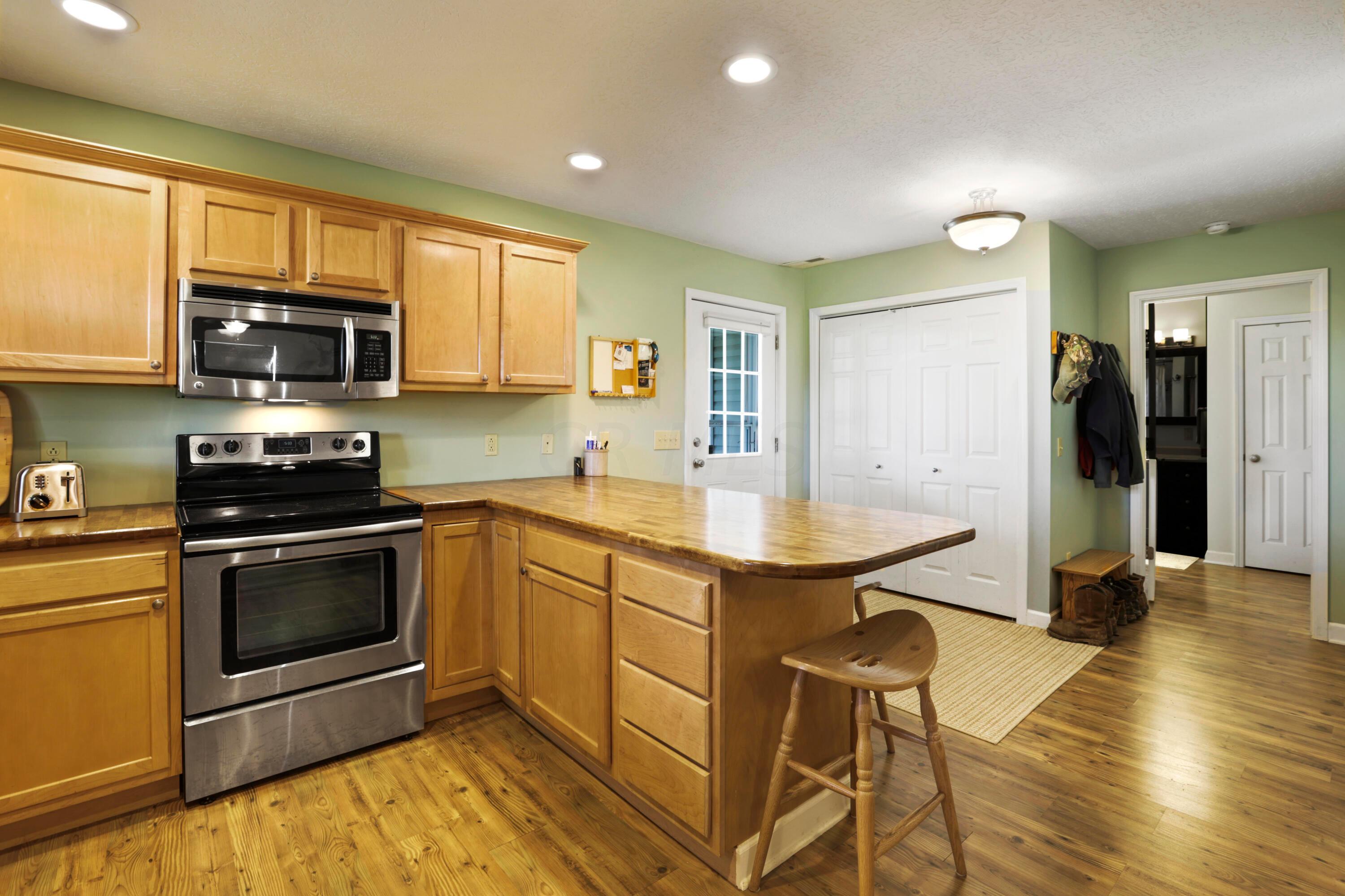 13933 Bethel Road Croton, OH 43013 - Photo 27 of 51 New Butcher Block Countertops