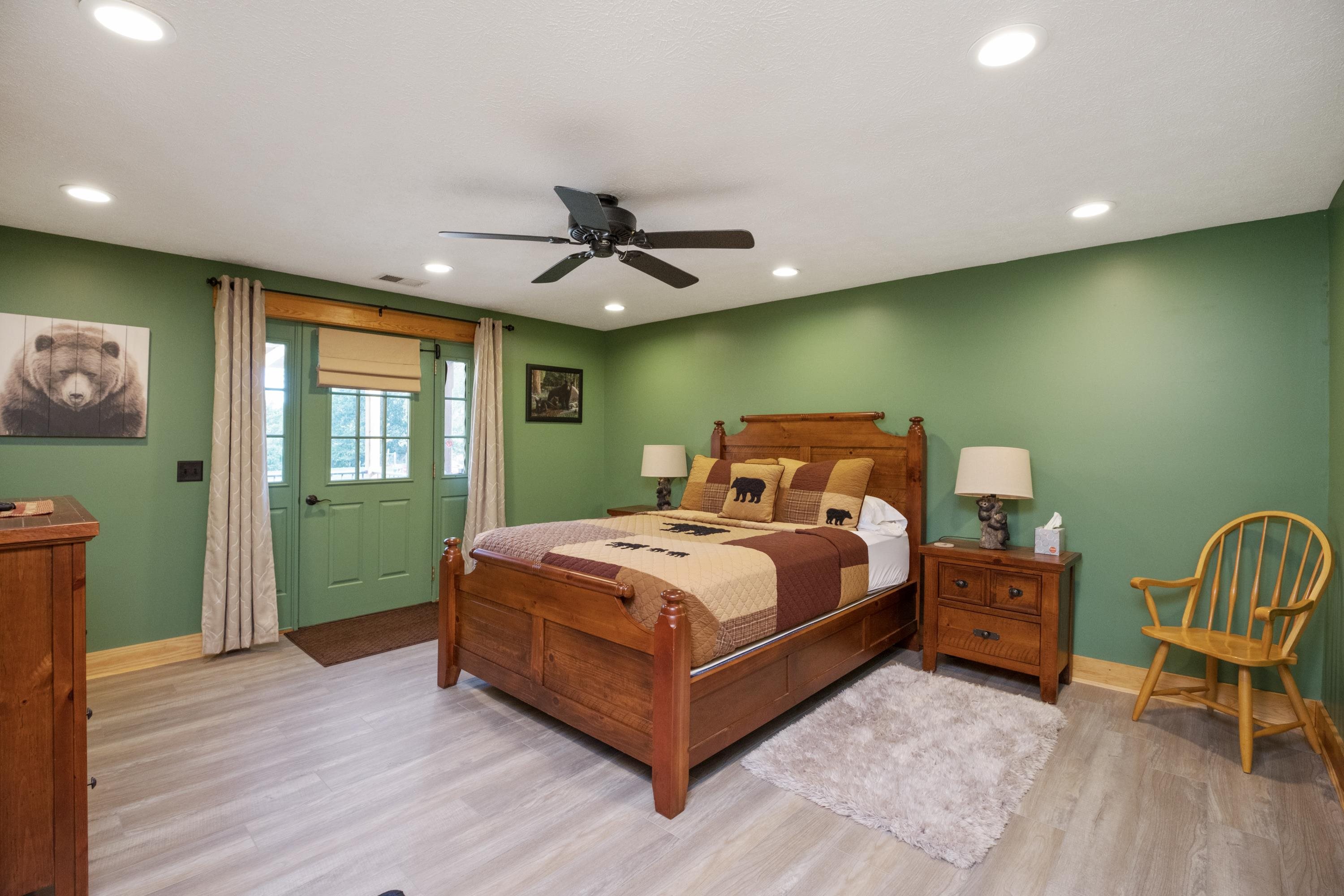 14238 Plains Mill Road Timberville, VA 22853 - Photo 23 of 68 a bedroom with a bed and a chair