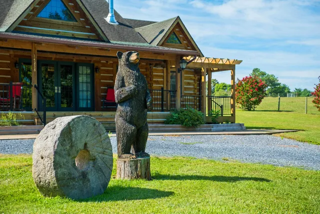 a view of outdoor space and yard
