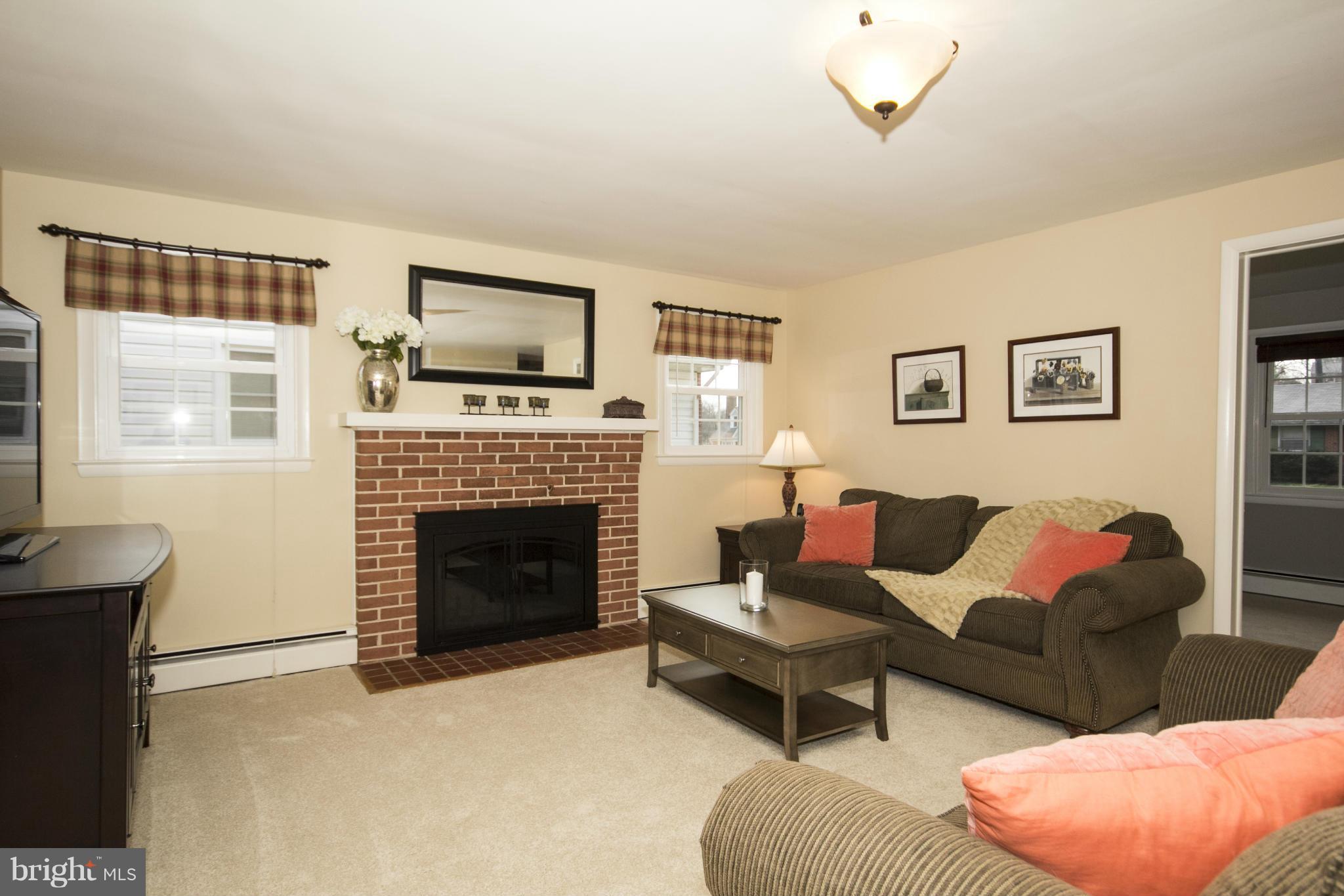 64 Belfast Road Lutherville-Timonium, MD 21093 - Photo 19 of 30 Family Room w/Beautiful Fireplace