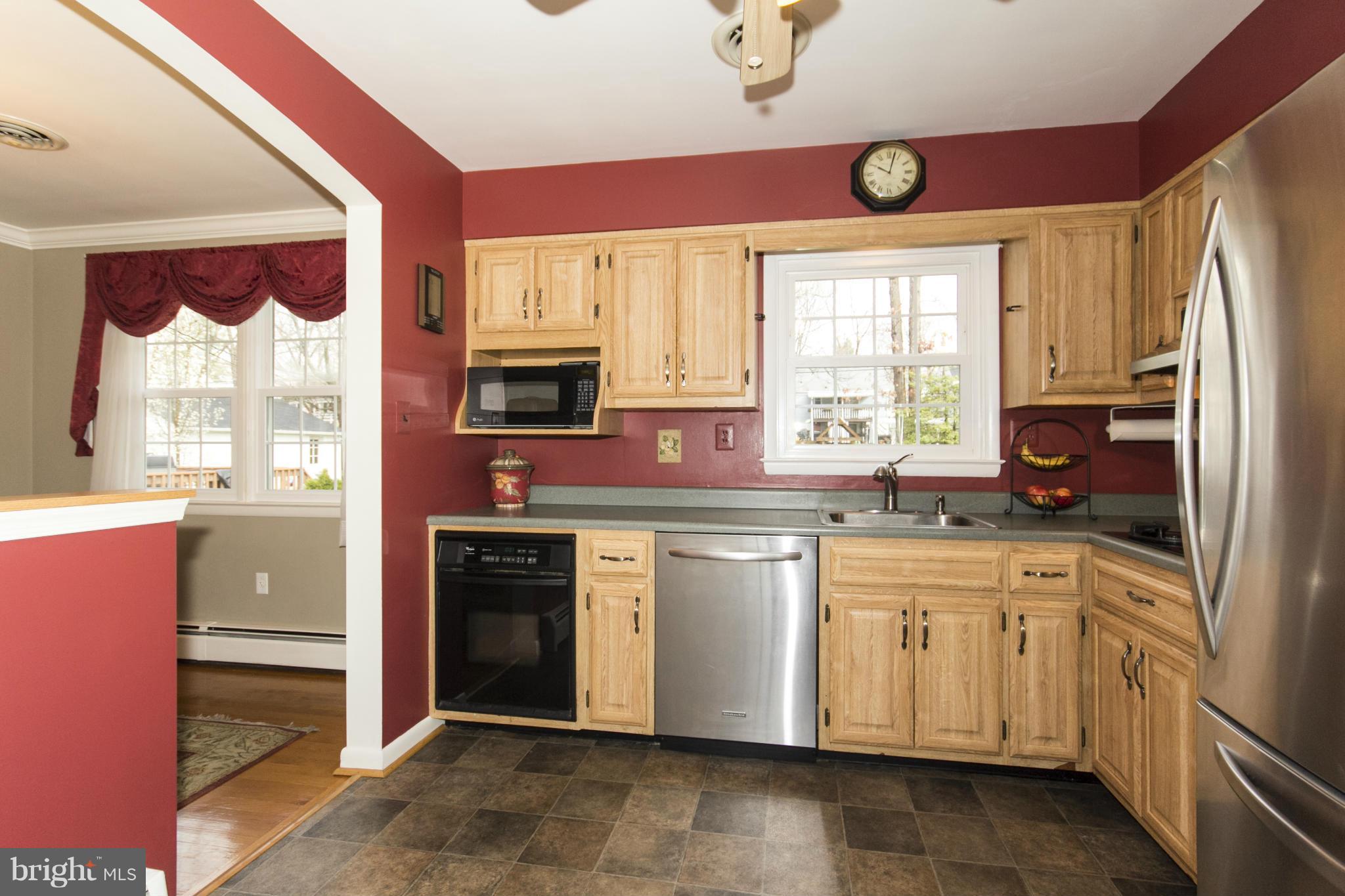 64 Belfast Road Lutherville-Timonium, MD 21093 - Photo 9 of 30 Kitchen open to Dining Room
