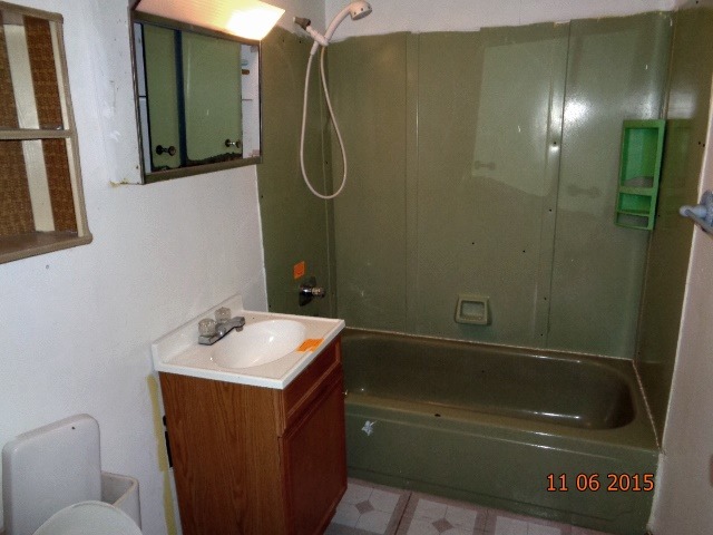 292 West Cermak Road Braidwood, IL 60408 - Photo 19 of 25 a bathroom with a sink a toilet and shower
