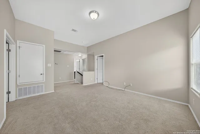 a view of empty room