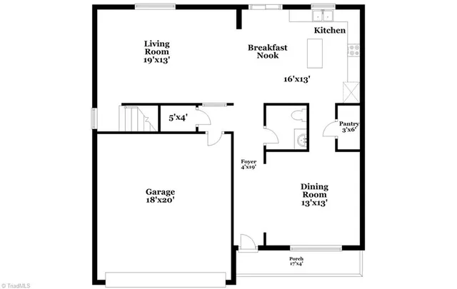 $1,940 | 3286 Scarlet Sage Lane, Winston-Salem, NC 27127