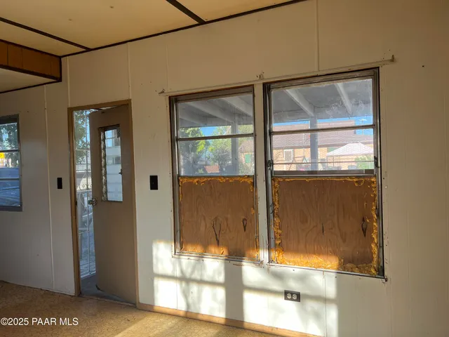 a view of front door