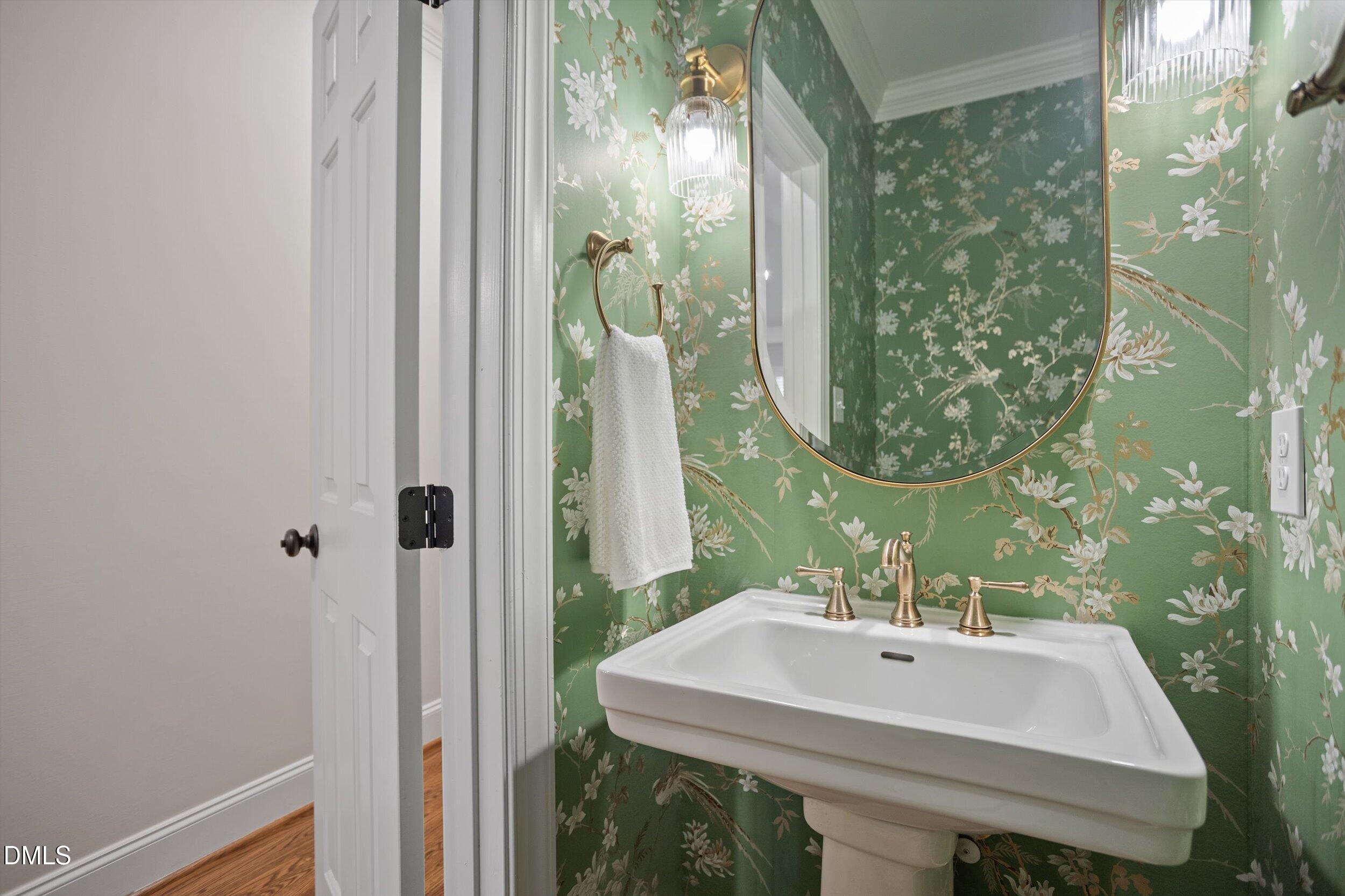3417 Sir Colleton Court Raleigh, NC 27612 - Photo 20 of 46 Handsome Powder Room