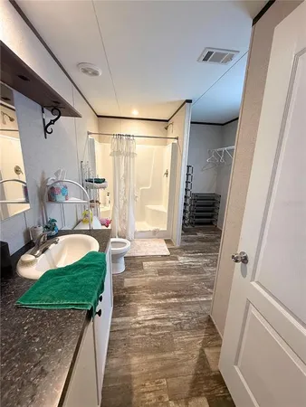 a room with furniture and a window