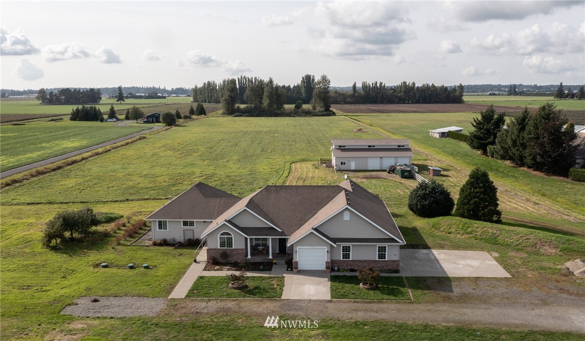 9147 Benson Road Lynden, WA 98264 - Photo 1 of 40 an aerial view of a house
