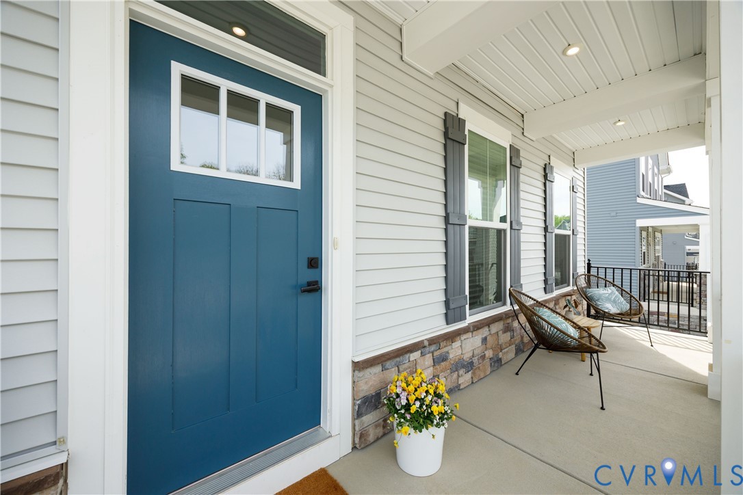 1817 German School Road Richmond, VA 23225 - Photo 3 of 39 Covered front porch