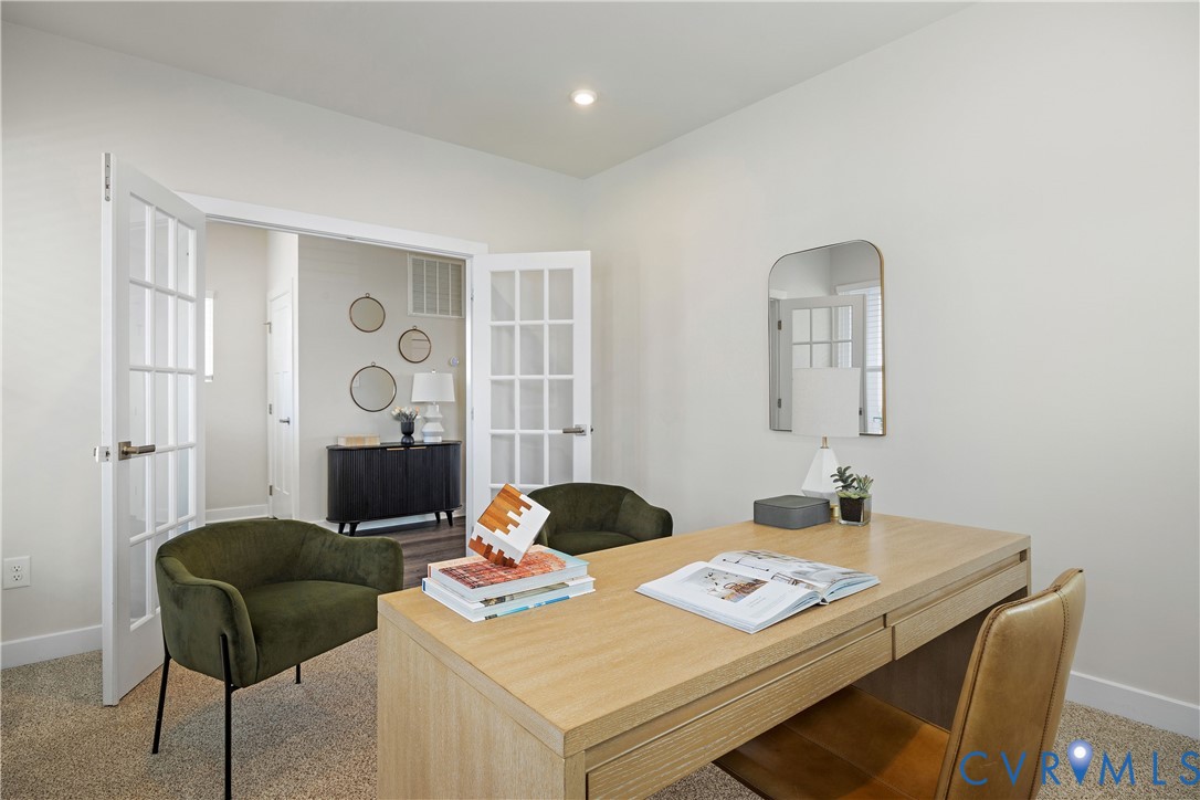 1817 German School Road Richmond, VA 23225 - Photo 7 of 39 French doors give the ability to close off for pri