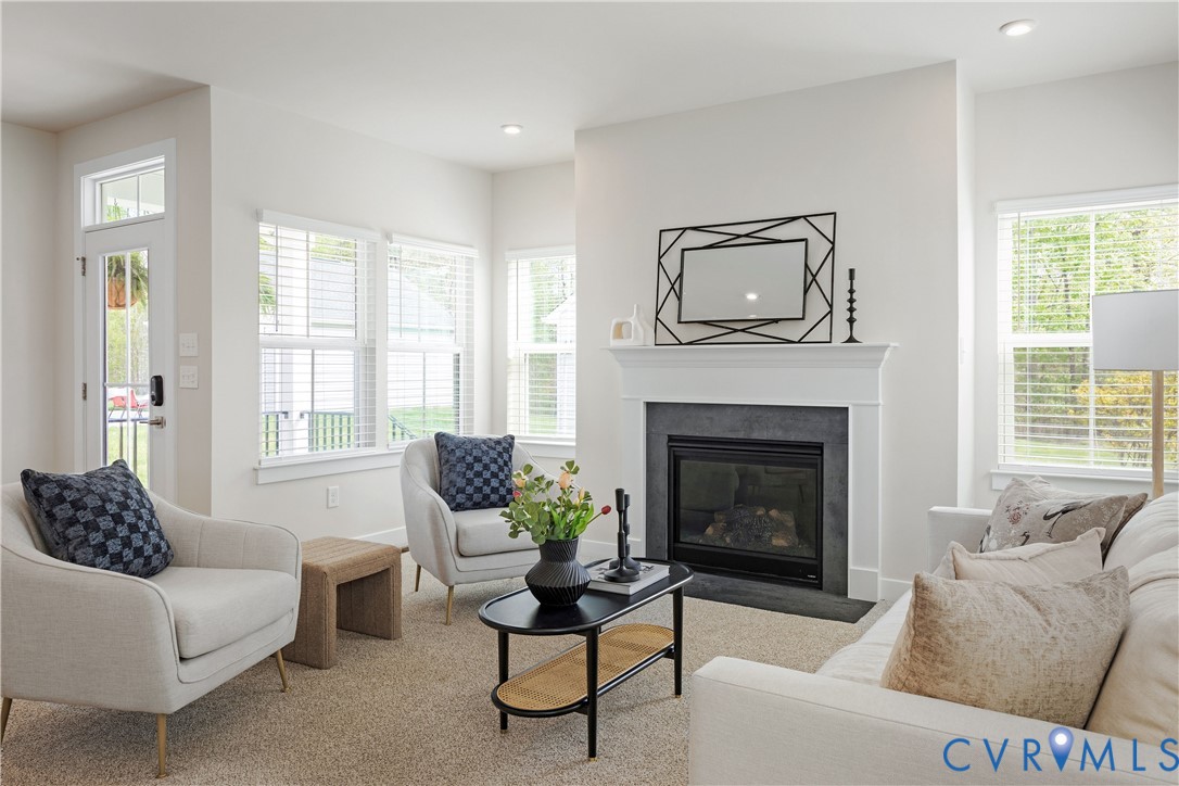 1817 German School Road Richmond, VA 23225 - Photo 10 of 39 Gas fireplace