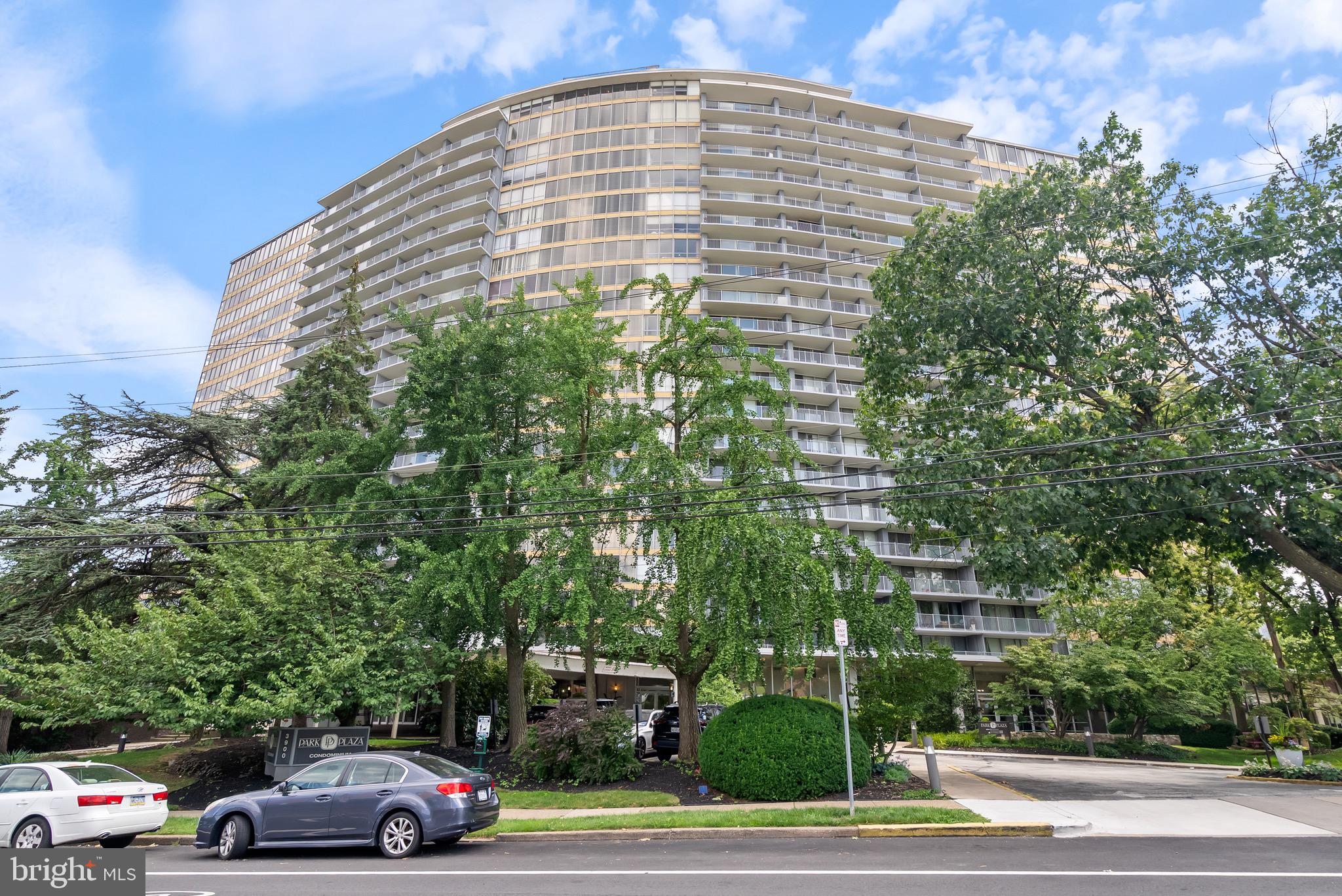 3900 West Ford Road, Unit 23C Philadelphia, PA 19131 - Photo 1 of 28 Exterior Front of Park Plaza Condominiums